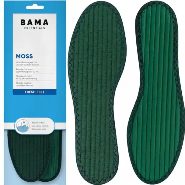 Víkendová Akce BAMA Essentials Moss – Hygienické stélky do bot pro maximální komfort a svěžest 42/43