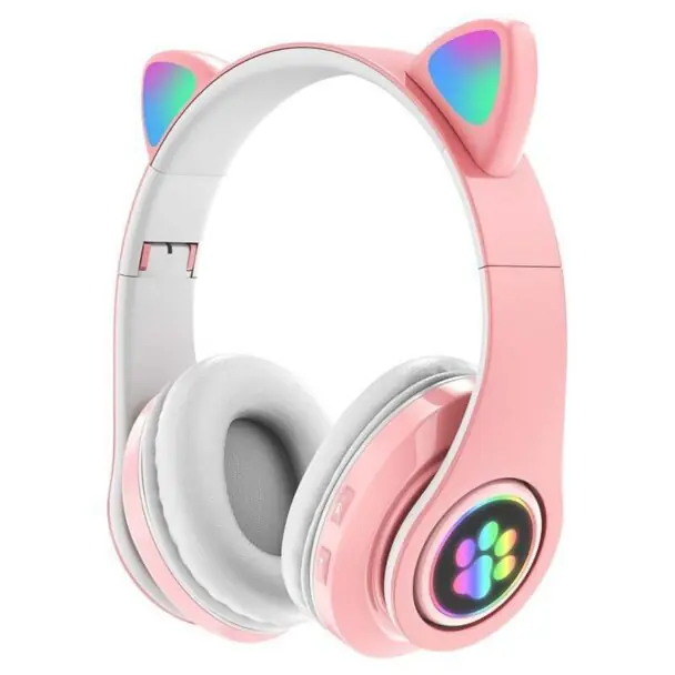 Nejprodávanější Bezdrátová sluchátka pro děti Cat Ears