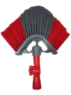 Značkový Náhradní hlavice pro trojúhelníkový mop – červená, s kloubem