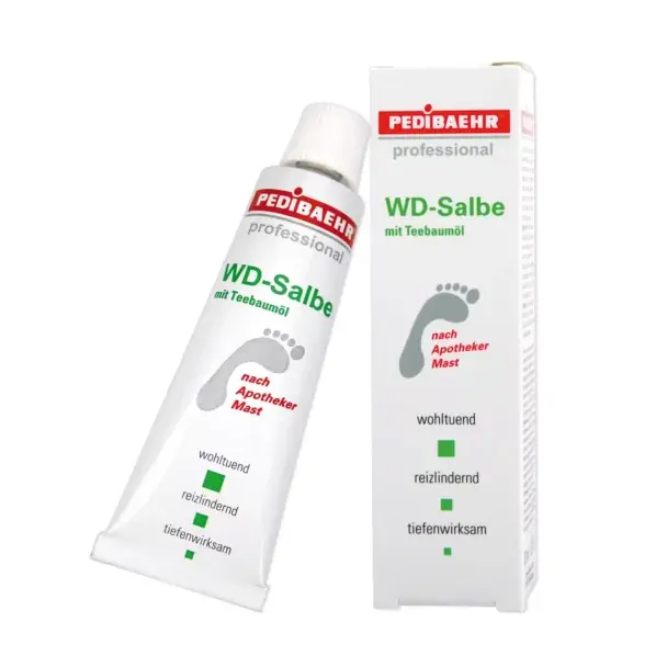 Pedibaehr Salbe WD mast na podrážděnou pokožku s čajovníkem a tymiánem - 30 ml Oblíbený