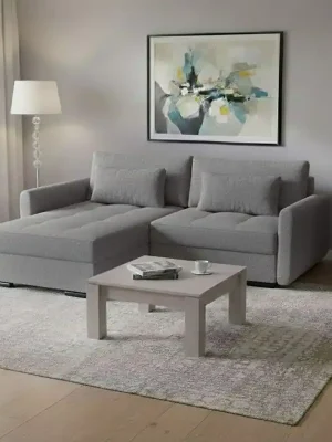 Značkový Rohová sedací souprava Candy New pravá, šedá Bubble 06