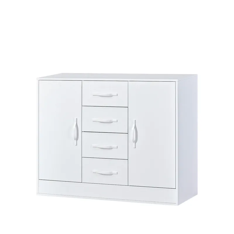 Komoda Prestige New 03 120, bílá/bílá/úchyt bílá Pouze Dnes