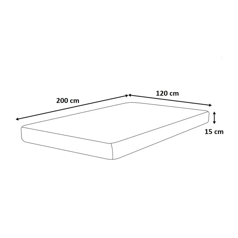 Matrace Prestige New 120 cm, bílá Zlevněný