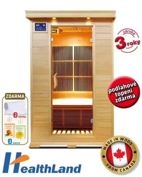 Infrasauna DeLuxe 2002 Carbon Top Prodej