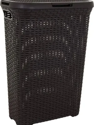 Koš na prádlo STYLE RATTAN 40L - hnědý Vrácení Zdarma