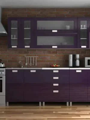 Kuchyňská linka Eginger 220 - fialový lesk/RLG Sezónní Sleva