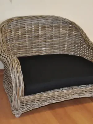 Značkový Pohovka pro psa typ 2 ratan kubu L