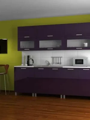 Top Prodej Kuchyňská linka Saleri 260 - fialový lesk/MDR
