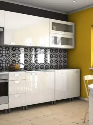 Super Cena Kuchyňská linka Biodera 300 bílý lesk/KRF