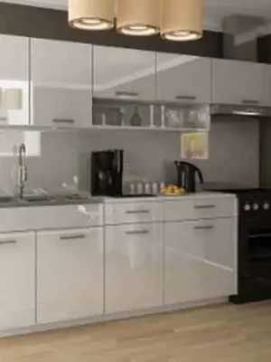 Autentický Kuchyňská linka Samara 180/240 bílý lesk