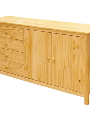 Zlevněný Komoda 2 dveře + 4 zásuvky TORINO