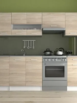 Expresní Doručení Kuchyňská linka Luigi III 260/320 dub sonoma