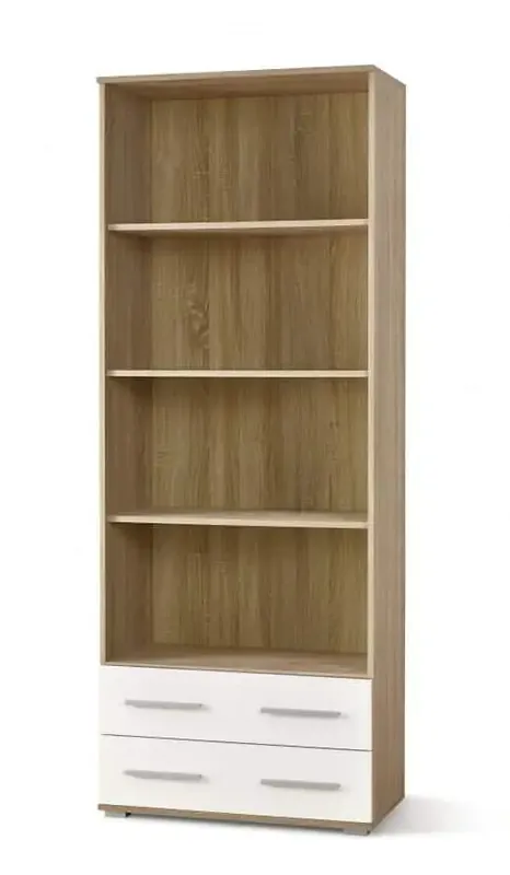 Regál Lima REG-3, dub sonoma / bílá Must-Have
