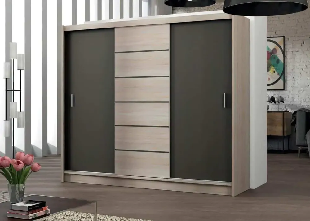 Šatní skříň SEWILLA 250 sonoma/láva Top Prodej