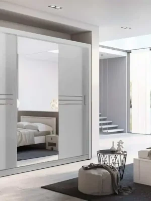 Šatní skříň IDEA 11 250 zrcadlo bílá Přímo Od Výrobce