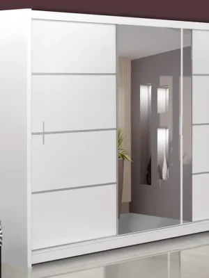 Značkový Šatní skříň VISTA 250 bílá