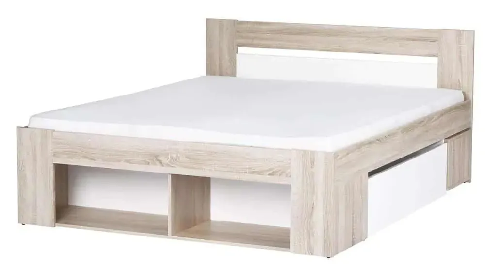 Super Cena Postel 140 MILO s nočními stolky