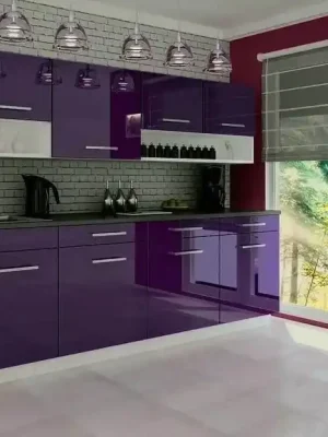 Kuchyňská linka Devil 260 fialový lesk Dokud Zásoby Vydrží