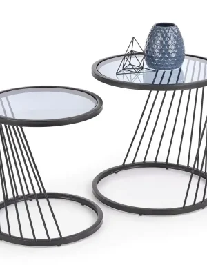 Set 2 odkládacích stolků ANTILLA Top Prodej