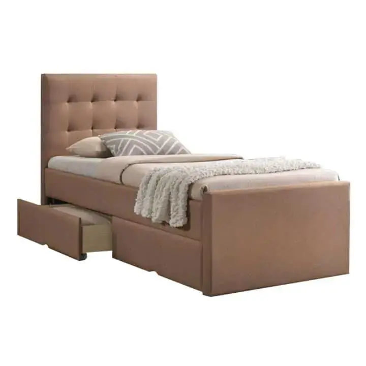 Postel VISKA NEW, 90x200 - světle hnědá Ověřený