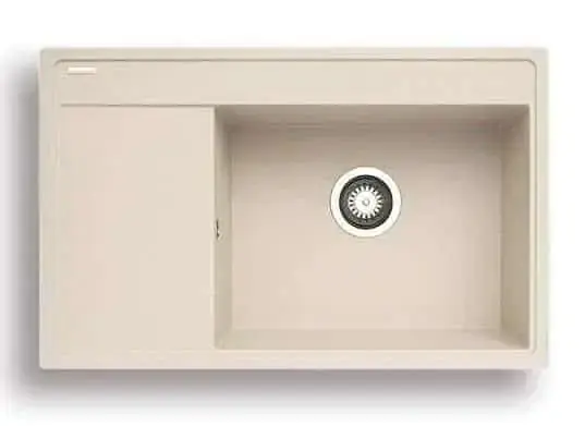 Oblíbený Pyragranitový dřez CAMEA 1B 1D RH (79x50) vanilla