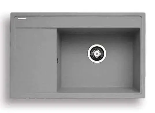 Dokud Zásoby Vydrží Pyragranitový dřez CAMEA 1B 1D RH (79x50) grey