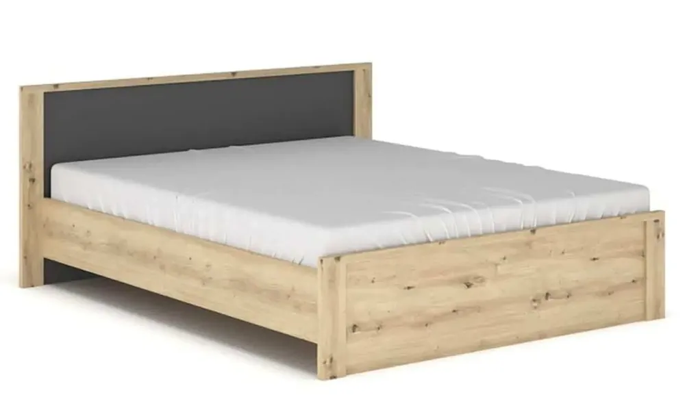 Postel DOMINIKA 160 dub artisan/šedý Tovární Cena