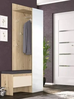 Předsíňová stěna ARBORETO dub artisan/champagne Bezpečná Platba
