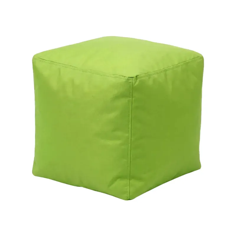 Akční Nabídka Sedací taburet CUBE světle zelený s náplní 100 l