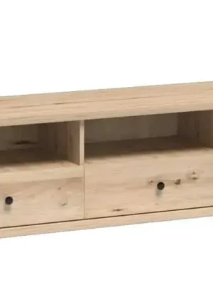 Poslední Šance Televizní stolek 1D2S BARBUS dub artisan/černá