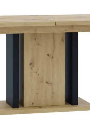 Jídelní rozkládací stůl JANGA artisan/černá Nejprodávanější