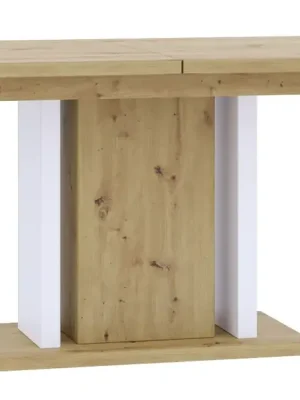 Jen Po Omezenou Doba Jídelní rozkládací stůl JANGA artisan/bílá