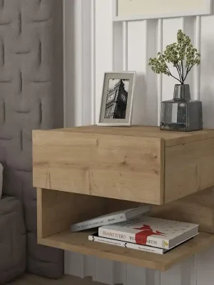 Vrácení Zdarma Závěsný noční stolek KILIS sapphire/antracit