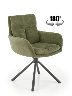 Speciální Cena Otočná jídelní židle K495 - olivová