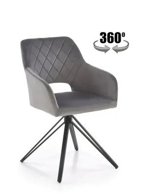 Otočné křeslo K535 - šedé Nová Kolekce