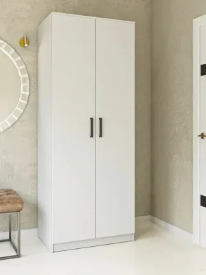 Šatní skříň SIMPLE 80 white nymphea alba Výprodej