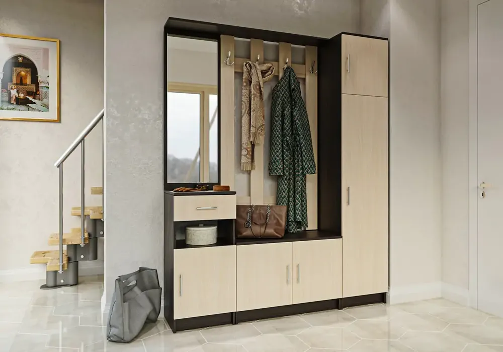 Předsíňová stěna SARAH SET2 wenge/dub mléčný Ověřený