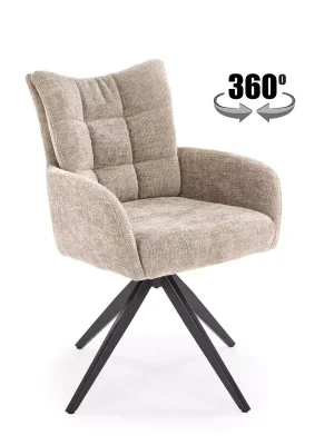 Levný Otočné křeslo K540 - béžové