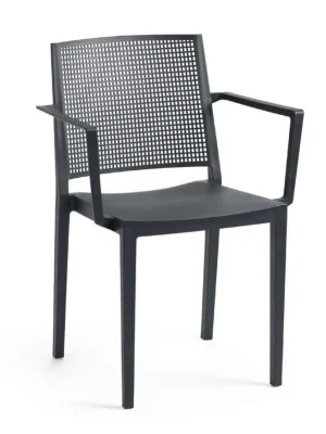 Křeslo GRID ARMCHAIR, antracit - II.jakost poslední kus Časově Omezené