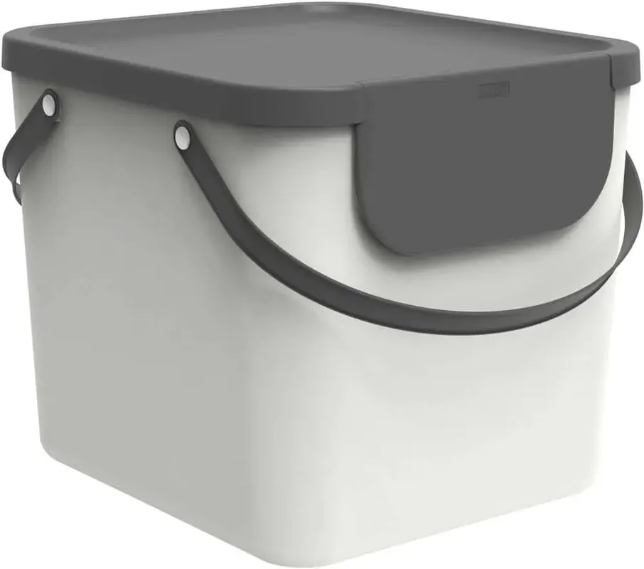 Přímo Od Výrobce Systém třídění odpadu ALBULA box 40L - bílá - II.jakost