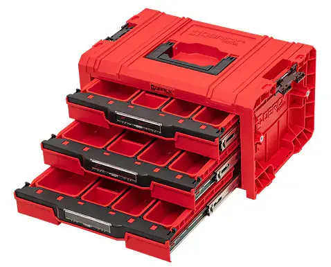 Aktuální QBRICK SYSTEM PRO Expert RED HD Zásuvkový organizér 3