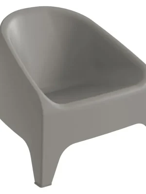 MATERA plastové křeslo - šedá Must-Have