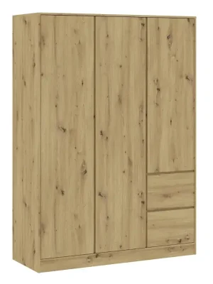 Šatní skříň 3D2S BURELA dub artisan Koupit Online