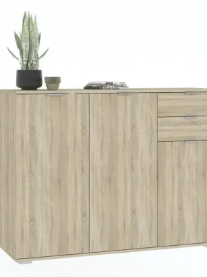 Top Prodej Komoda 3D2S nízká BORJA dub sonoma