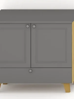 Skříňka pod umyvadlo POMEROY DUM80S/1 artisan/šedá Nejlepší Cena