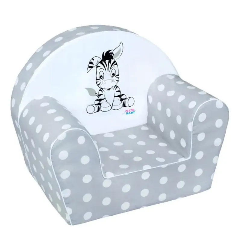 Nejlepší Cena Dětské křeslo New Baby Zebra šedé