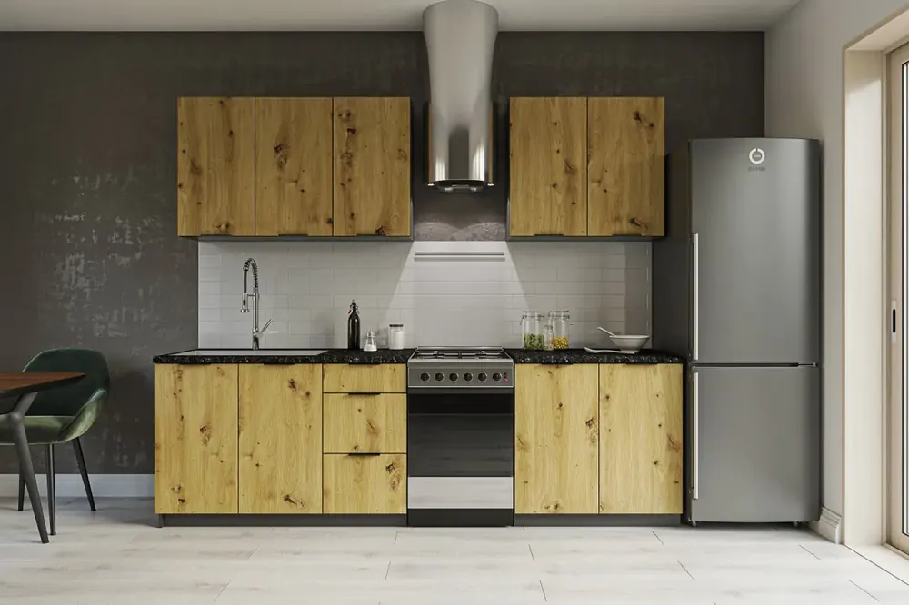 Kuchyňská linka ROMI 200 dub artisan Speciální Cena