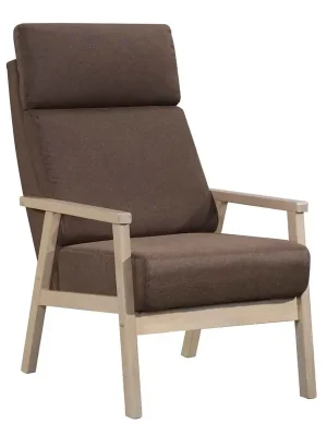 Přímo Od Výrobce Křeslo RELAX 1 bílá/hnědá
