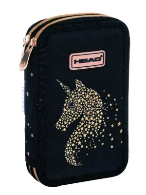 Nová Kolekce Školní penál dvoupatrový Unicorn star PEBH2086
