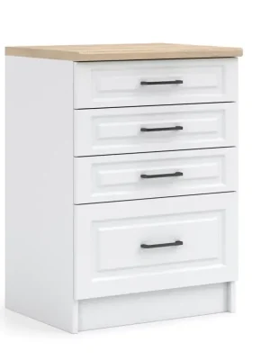 Top Prodej Kuchyňská skříňka Irma SZ40-4SZ bílá MAT